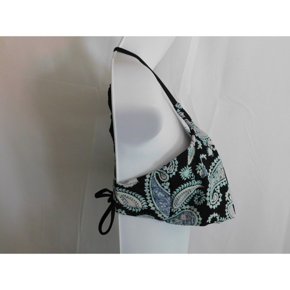 Arizona Swim Top Multi Colored Print Size Small - Picture 5 of 7